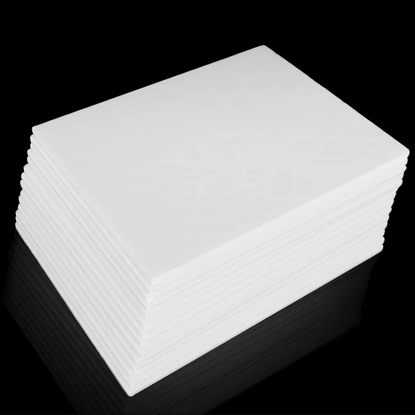 30 Pack Foam Board 8” x 10” Foam Core Baking Boards 3/16” Thickness White Poster ...