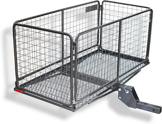 Carpod M2205 Cargo Carrier Basket with 4 in Raised Folding Shank