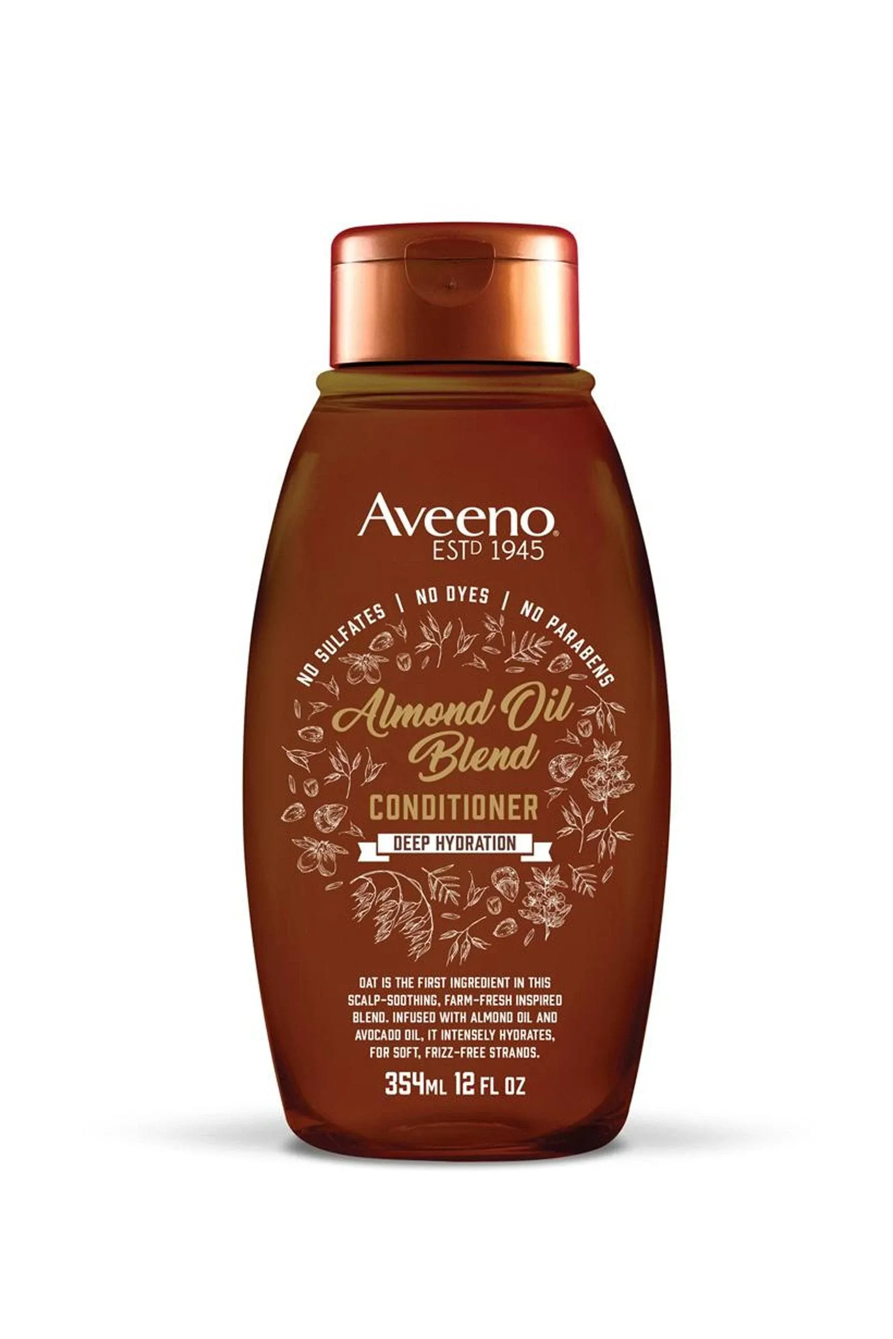 Aveeno Conditioner, Almond Oil Blend, Deep Hydration - 354 ml