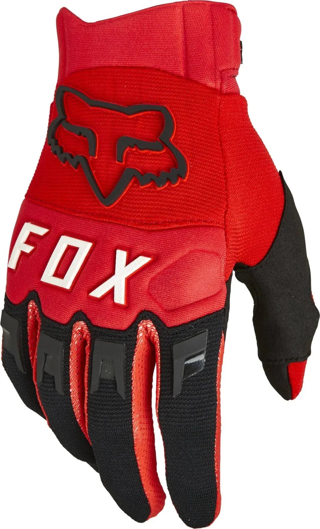 Fox Racing Dirtpaw Gloves - XL / Fluorescent Red