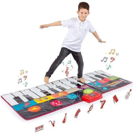 Giant Piano Floor Keyboard with Play Record Playback and Demo Modes