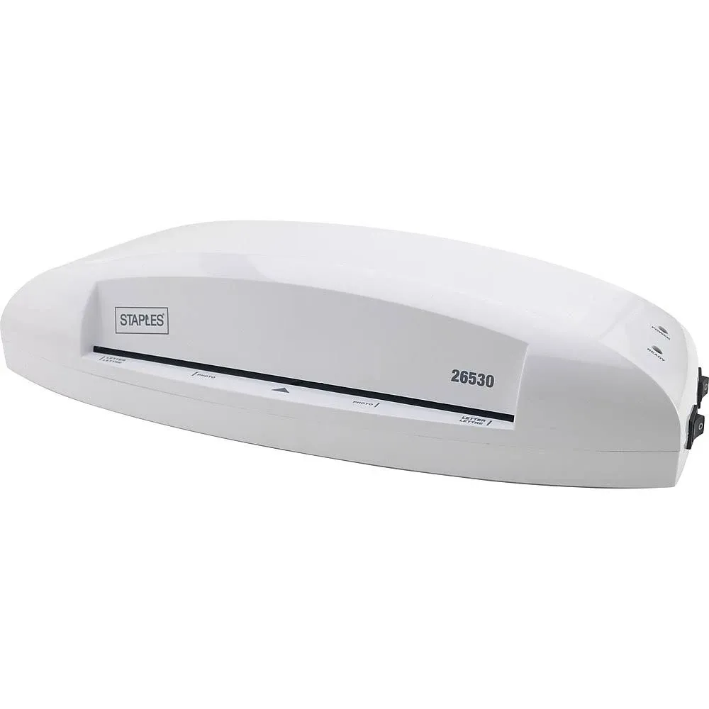 Staples 5738801 9.5" Laminator Thermal & Cold Laminating Machine