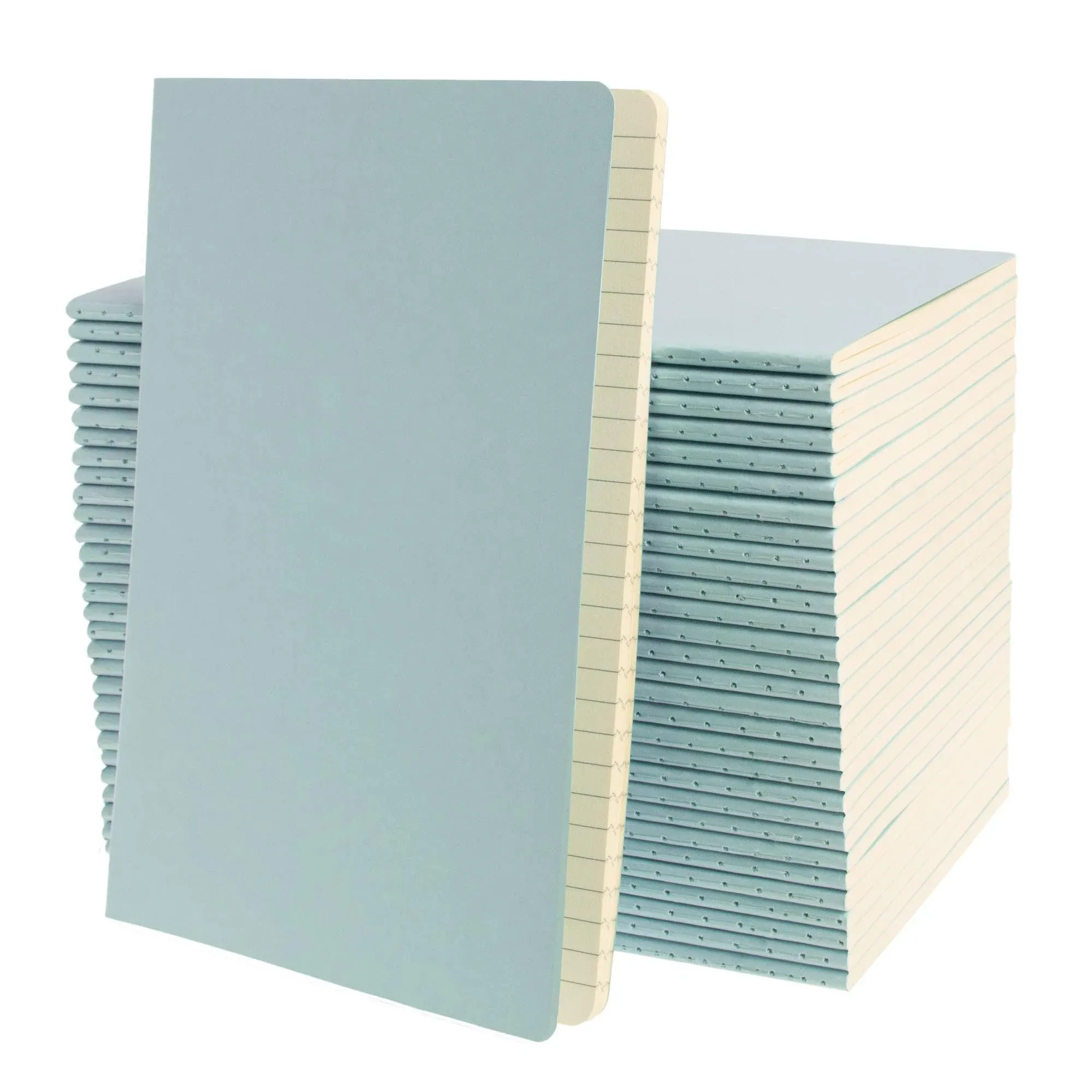 Simply Genius A5 Lined Notebooks with Softcover