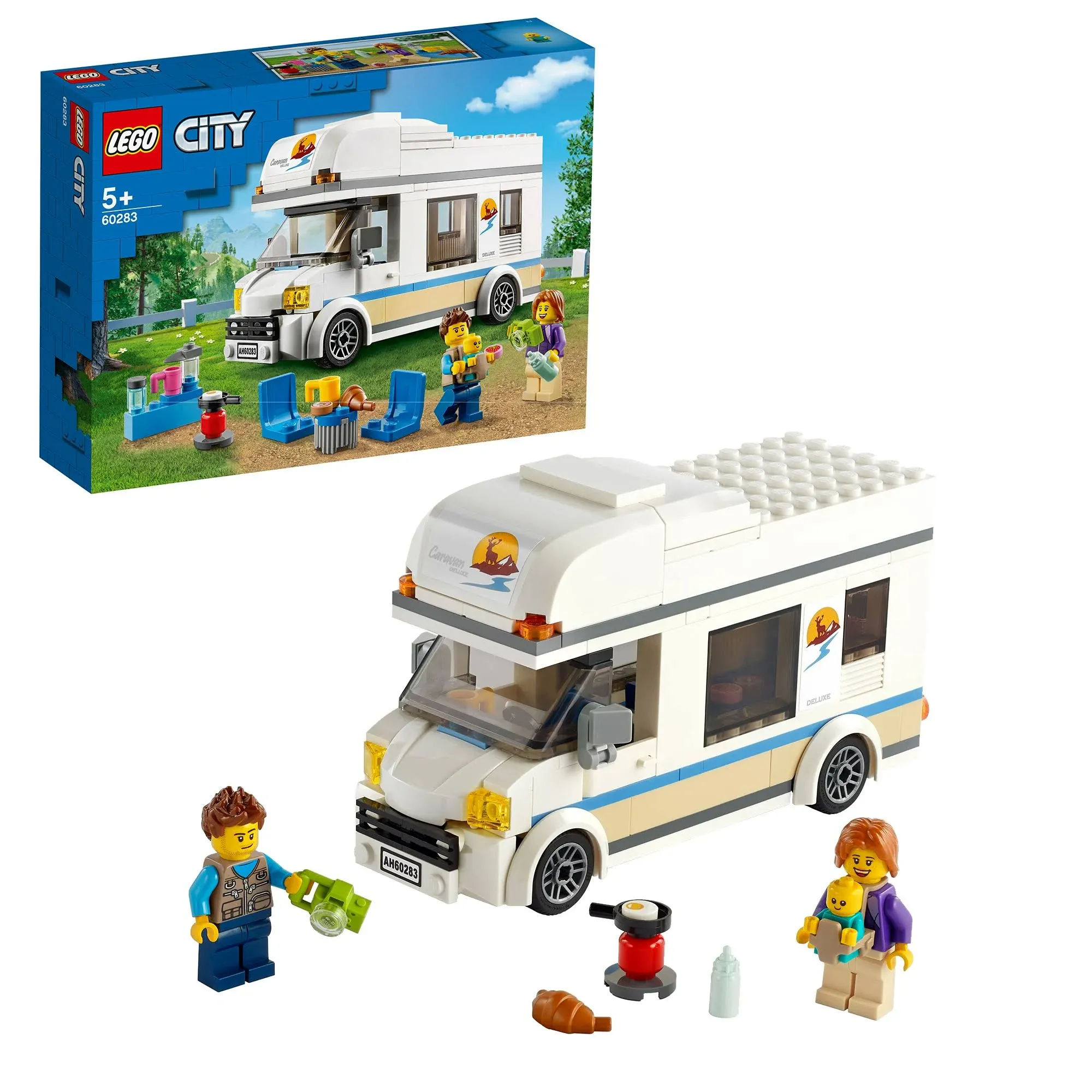 Lego City Building Toy, Holiday Camper Van, 190 Pieces