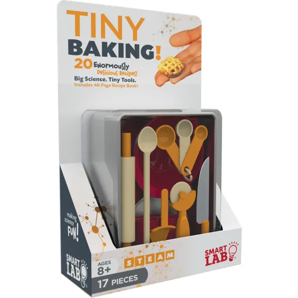 SmartLab Toys Tiny Baking with 20 Delicious Tiny Recipes. Big Science. Tiny Tools.