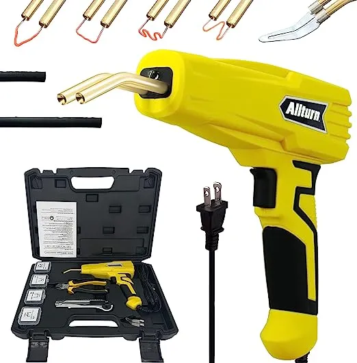 Allturn Upgraded Plastic Welder,Plastic Welding Kit,Hot Stapler Kit,Hot Staples,Plastic Welder Gun