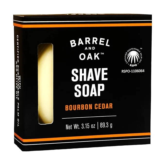 Classic Shave Soap - Bourbon Cedar 3.15 oz.