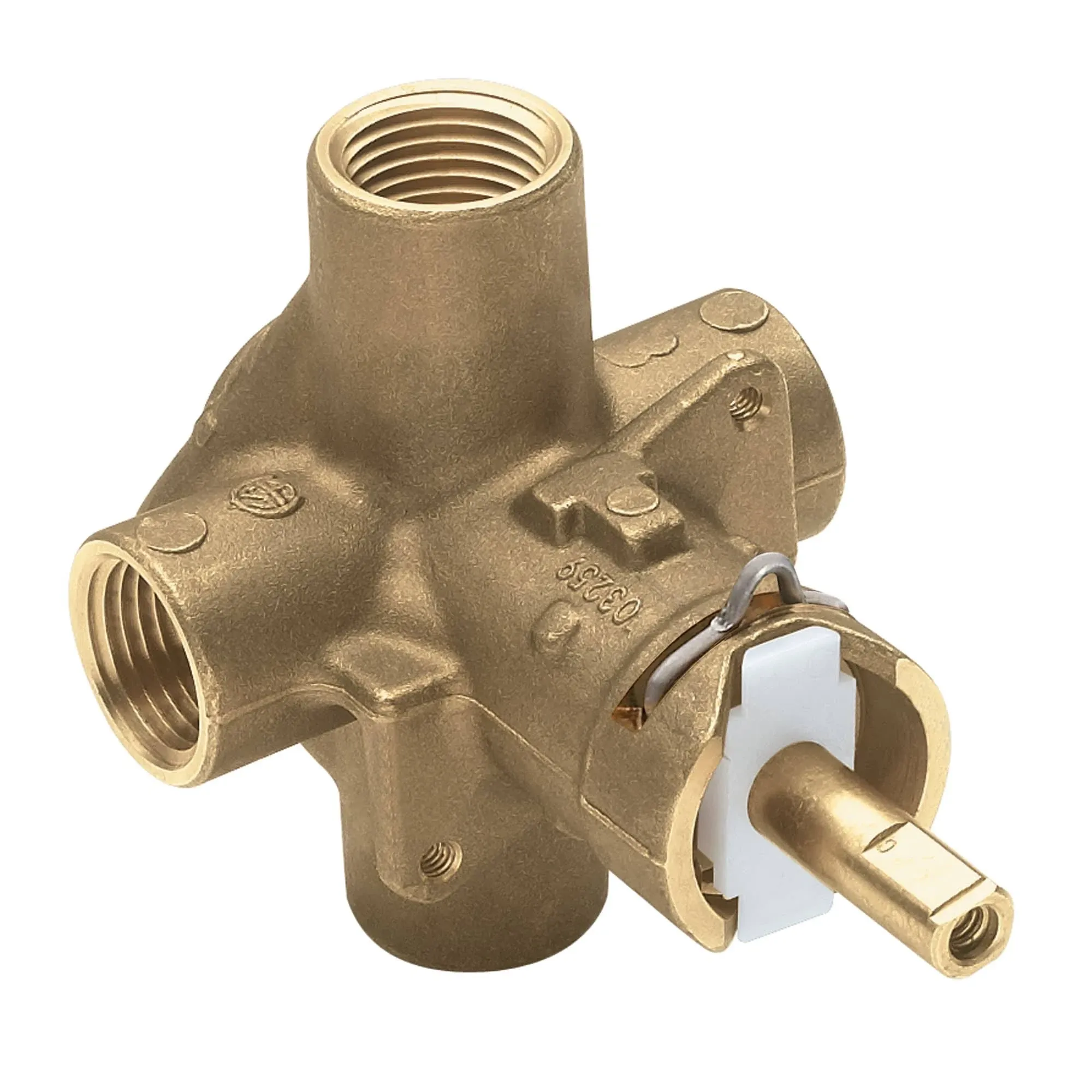 Moen M-Pact 1/2-in ID Iron Pipe Size x 1/2-in OD Iron Pipe Size Brass Pressure Balancing Valve | 2510