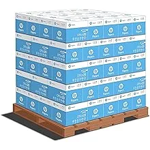 HP Office Ultra White Quickpack -No REAMS- 8.5  x 11  20lb 92Bright (112103PLT) 2500 Sheets per Carton-80 Cartons per Pallet-200 000 Sheets Total. Made in USA