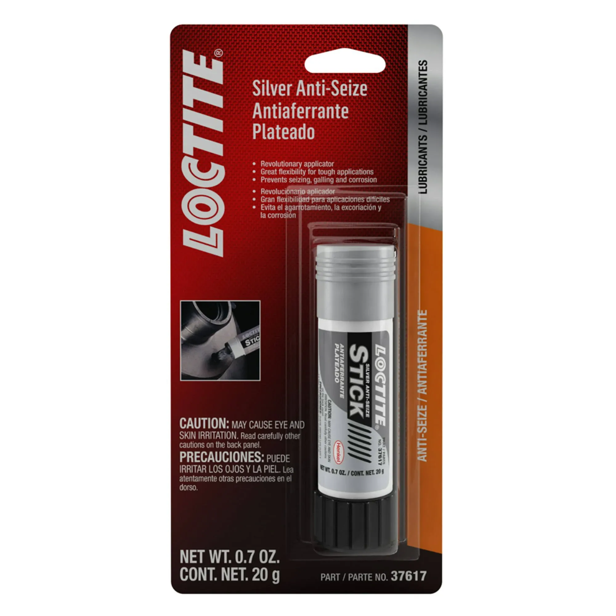 Loctite Silver Anti-Seize 20 g Stick P/N 37617