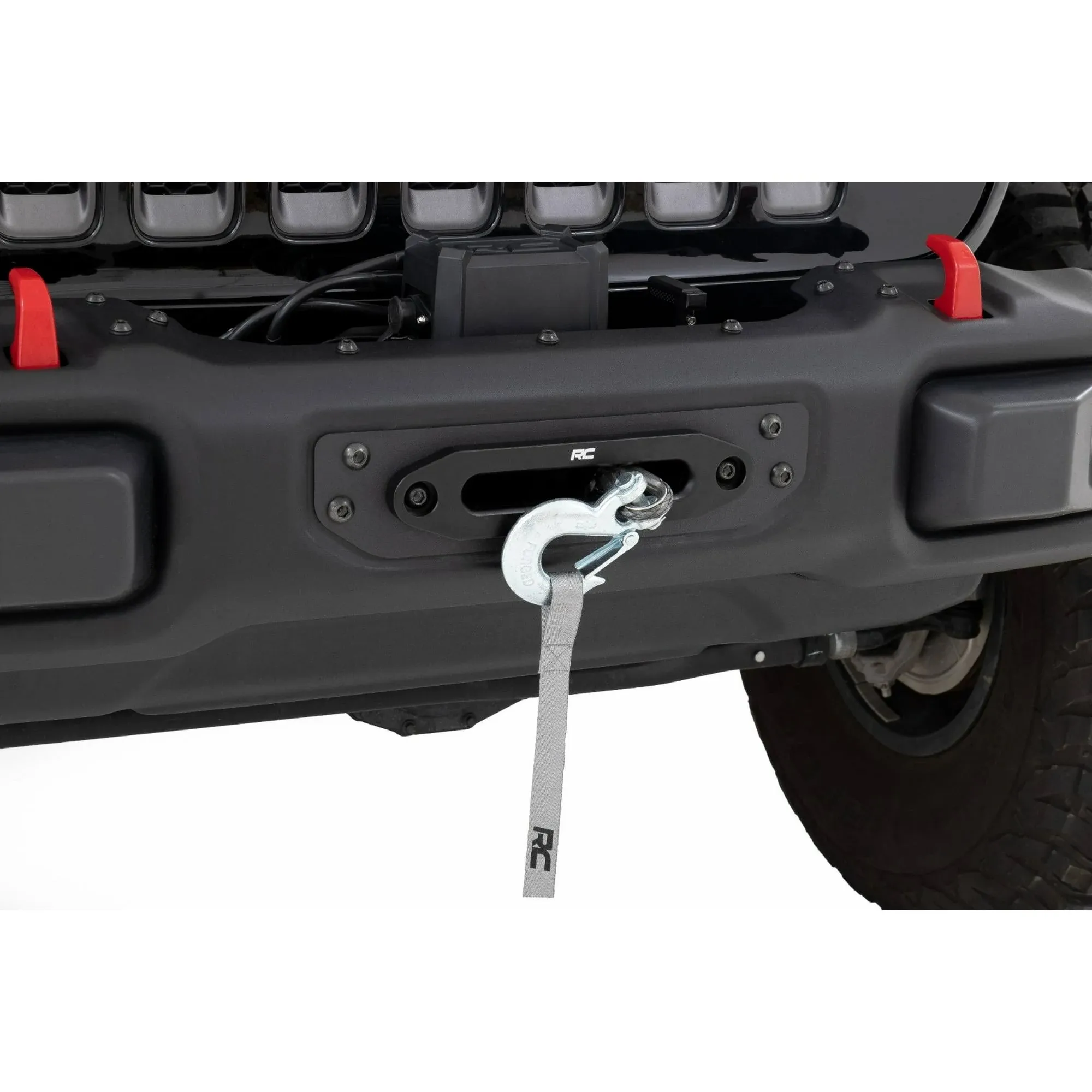 Winch Mounting Plate | Rough Country | Jeep Wrangler 10652