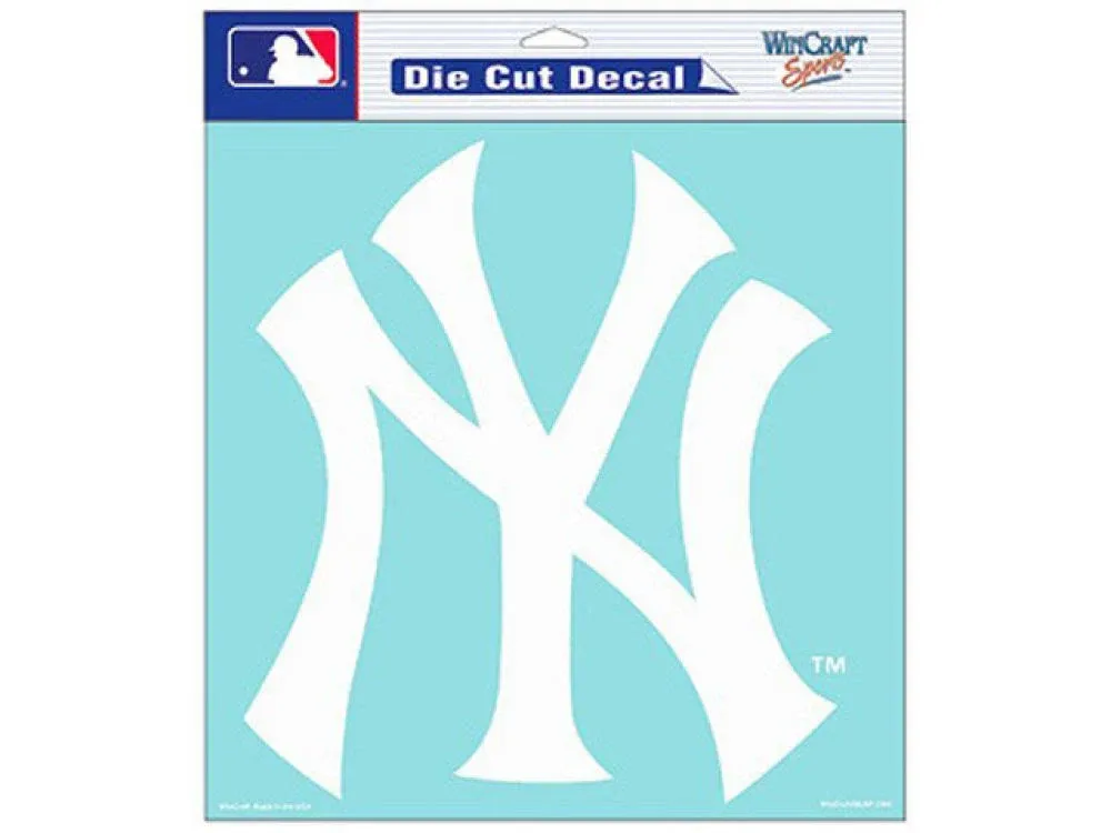 New York Yankees 8 inches Die Cut Decal