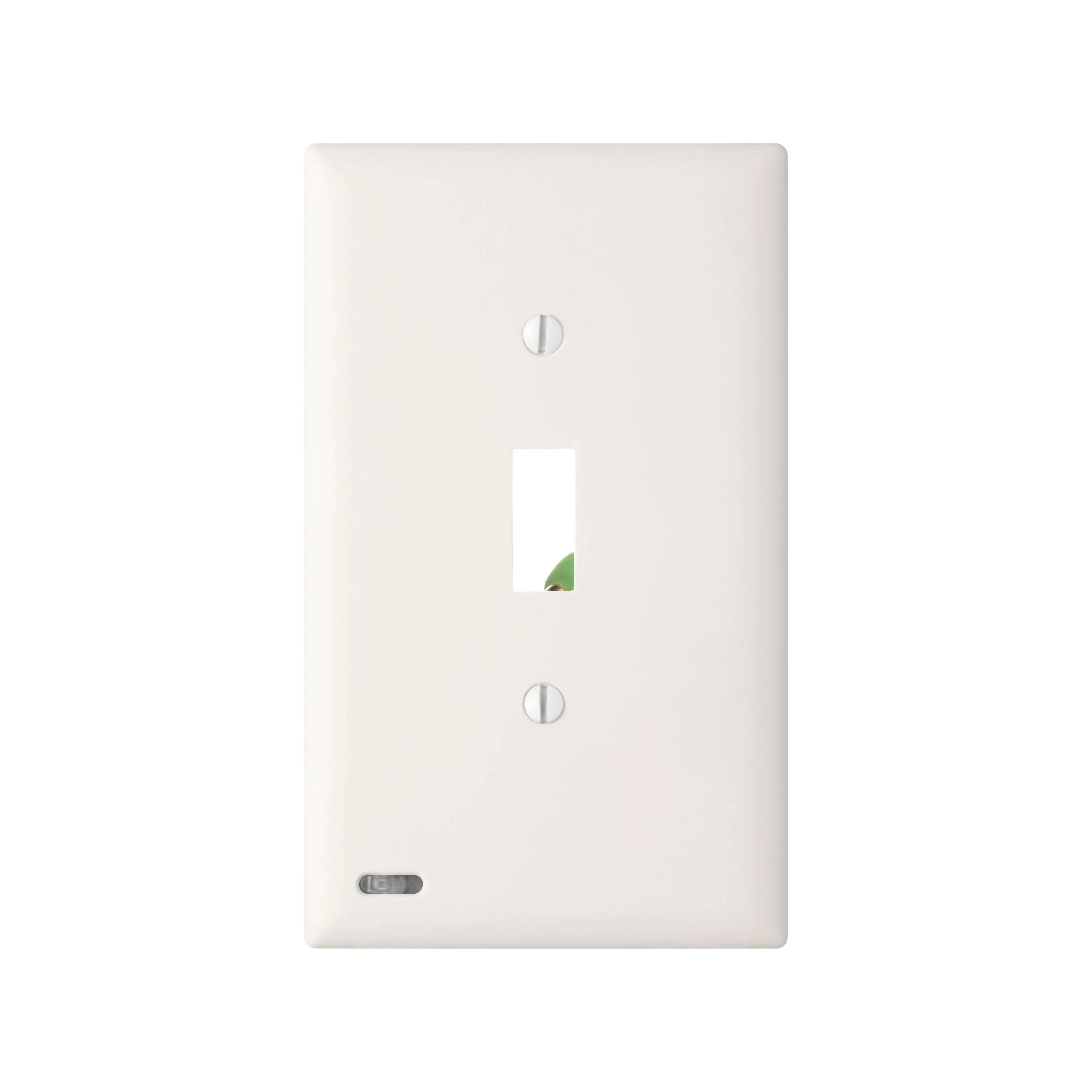 SnapPower - SwitchLight Toggle Switch Wall Plate - White