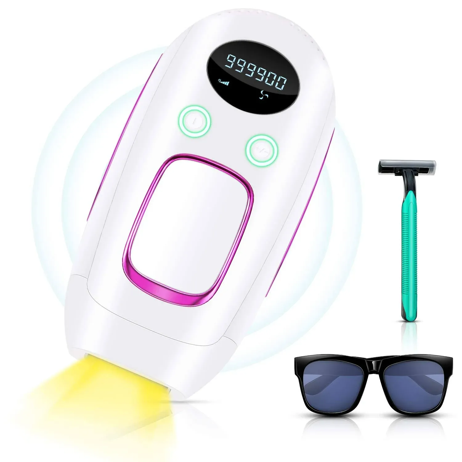 IPL Hair Removal, Laser Hair Removal for Women 999,900 Flashes Permanent Hair 