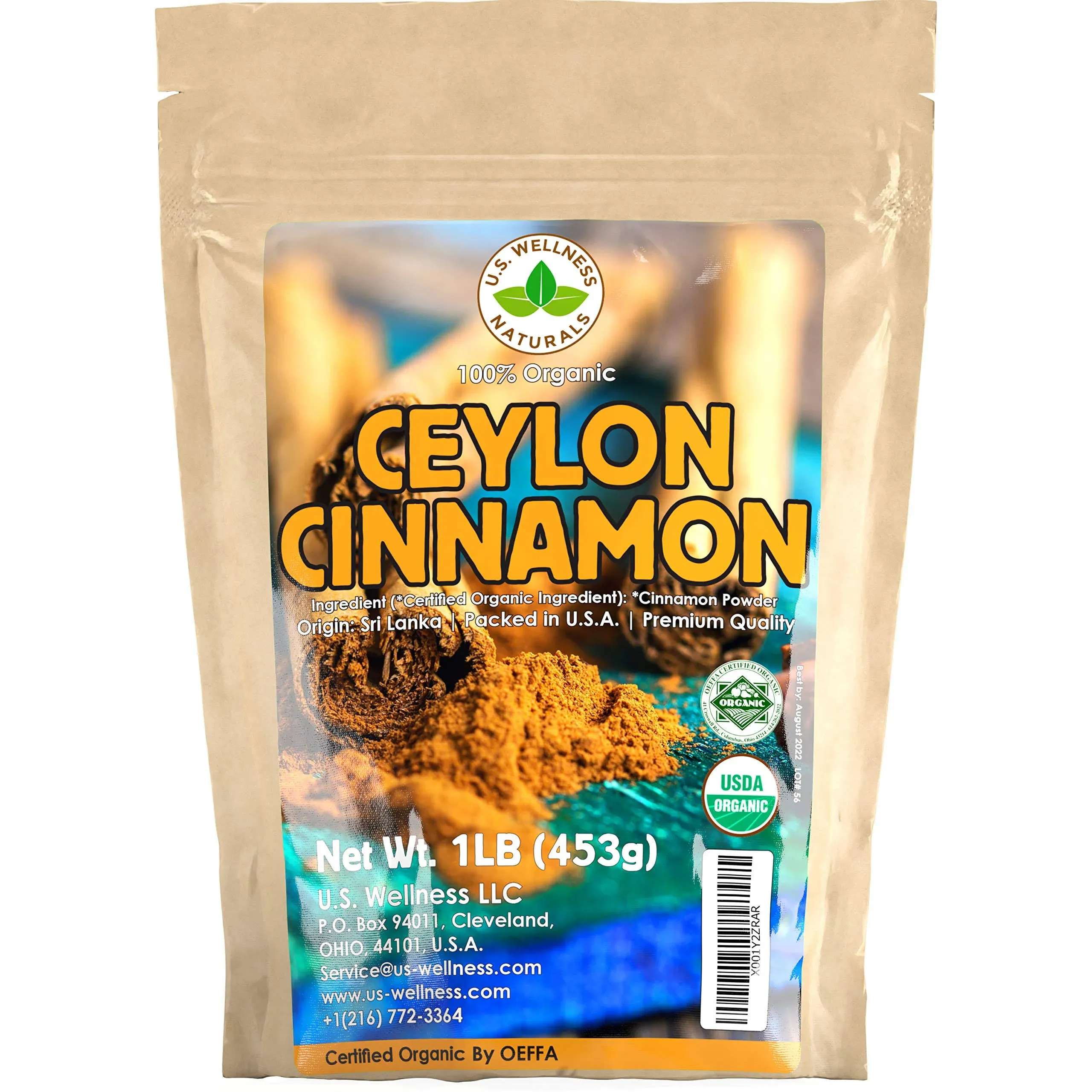 Freshly Ground Premium Ceylon Cinnamon Powder