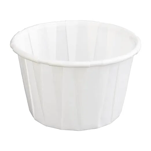 2 Oz Paper Portion Cups in White