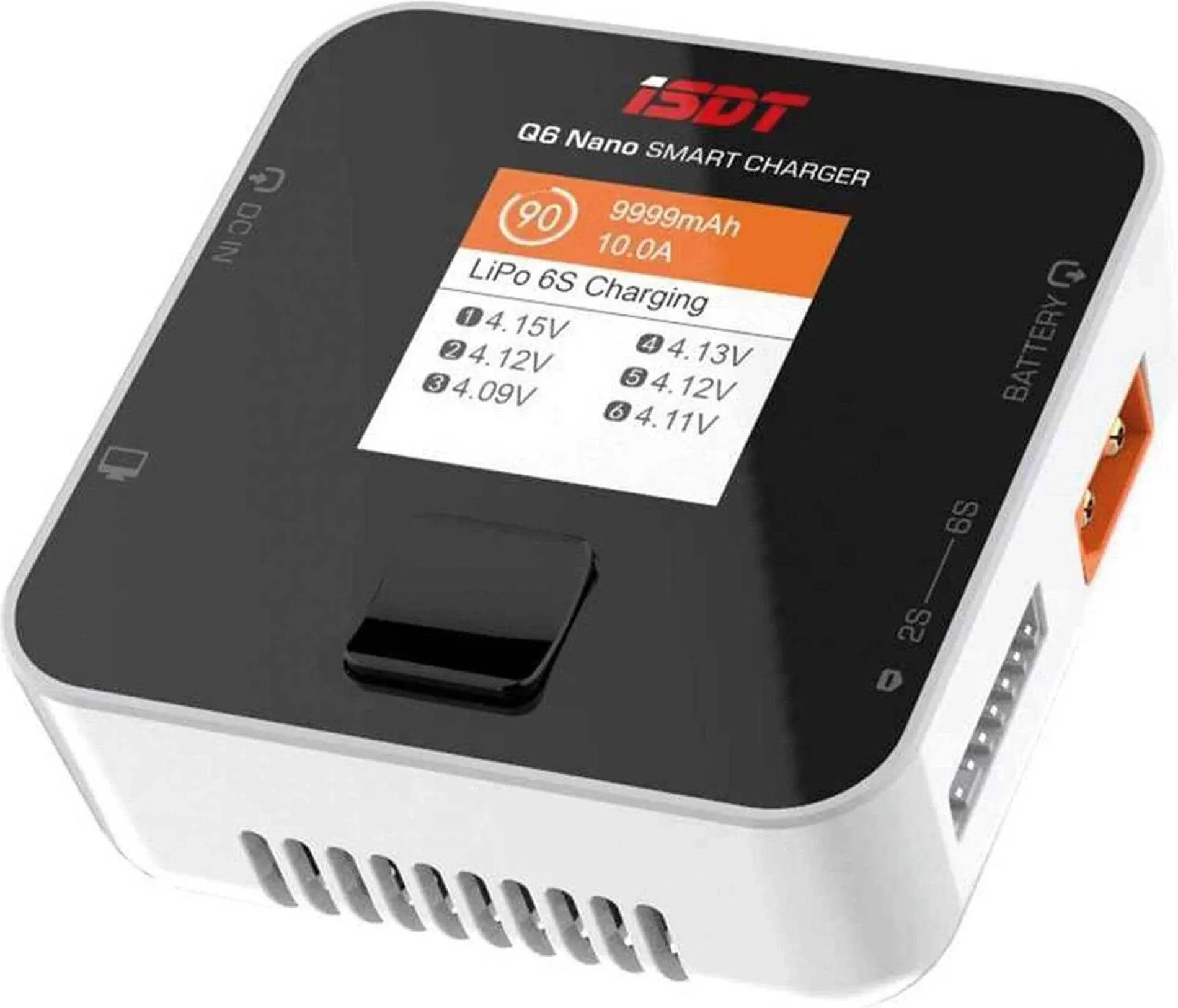 ISDT Q6 Nano BattGo 200W 8A Lipo Battery Charger - White