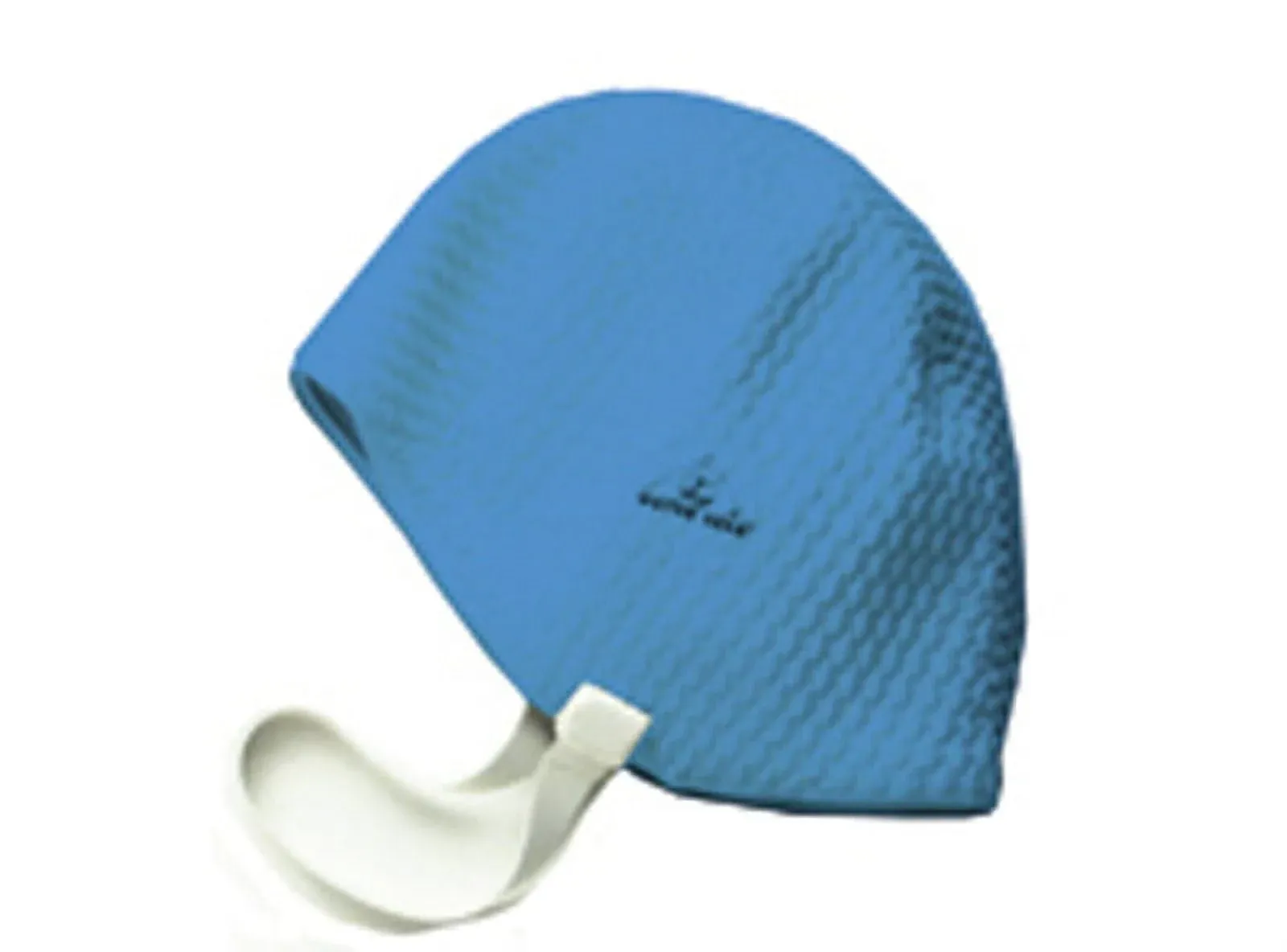 Water Gear 34500 Bubble Swim Caps-Blue Medium