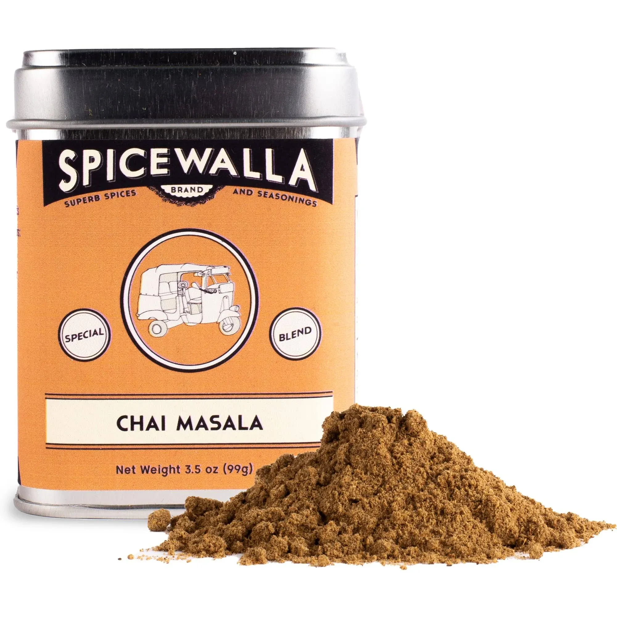 Masala Chai Spice 3.5 Oz | Tea, Latte, Coffee, | Powdered Spice Unsweetened