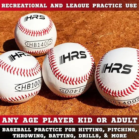 Hit Run Steal Bucket of Baseballs | Practice Baseballs in 6 Gallon Padded Bucket Cushioned Lid Seat | Regulation Size Balls