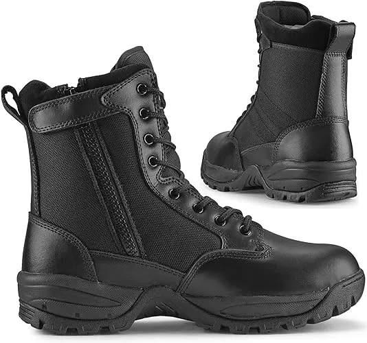 Military Tactical Work Boots For Hiking Motorcycling Ems Emt Combat