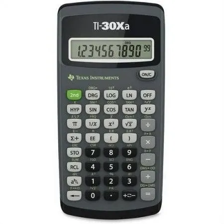 Texas Instruments Ti-30xa Scientific Calculator