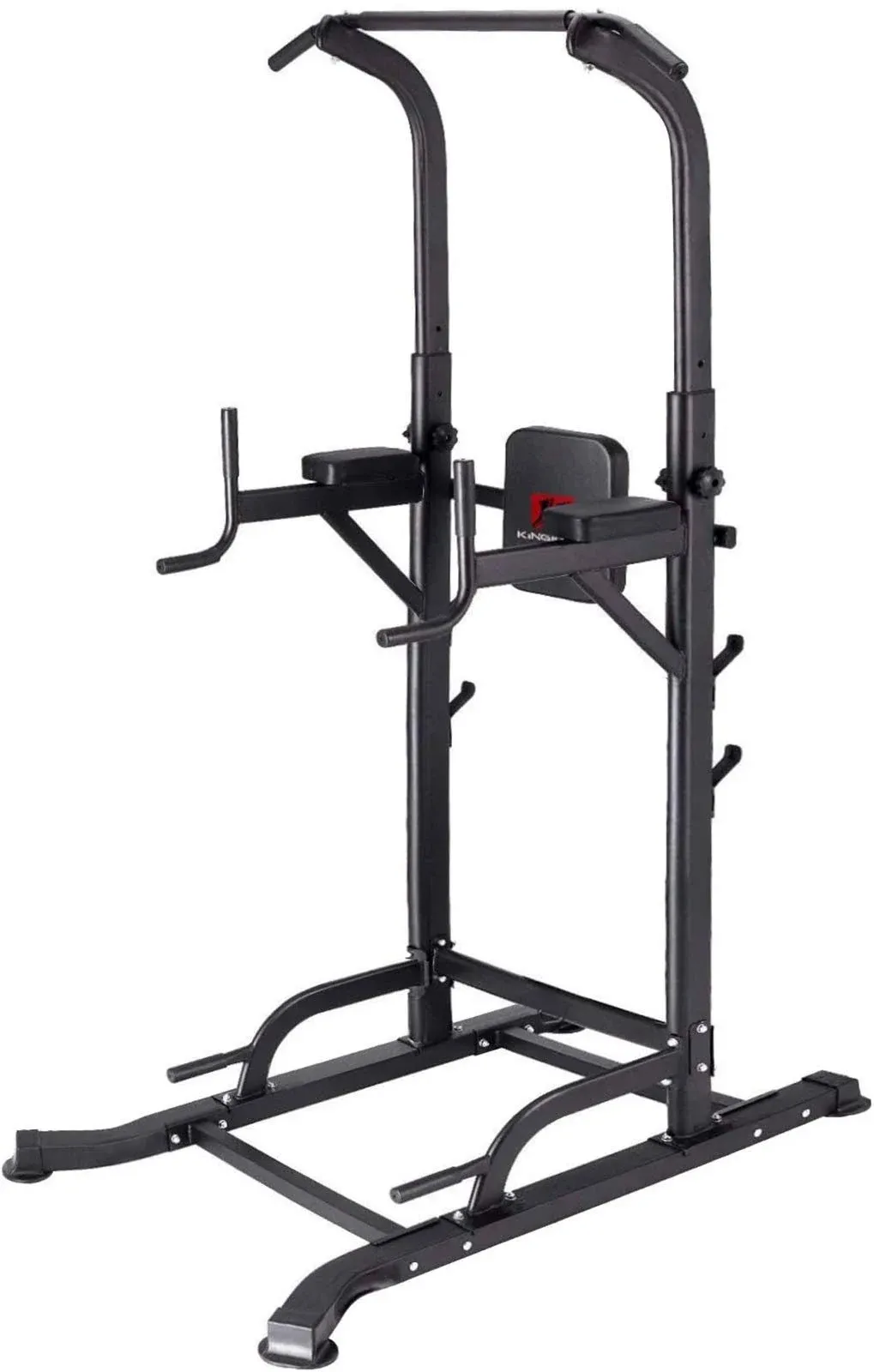  Power Tower Adjustable Height Multi-Function Home Strength Training Fitness 