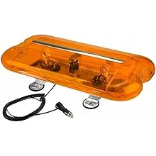 Wolo 3550M-A Wolo-Aurora Amber Lens 12-Volt Magnet mount Halogen