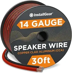 30 Foot 14 Gauge Speaker Wire Cable 14 AWG True Spec Cable Speaker Cable Wire 