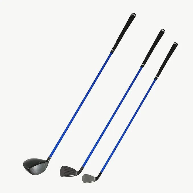 Lag Shot Golf Triple Threat Combo™ Driver, 7 Iron, Wedge Swing Trainer (Right Handed) - Distance and Accuracy! Golf Digest's “Best Swing Trainer” of The Year! #1 Golf Training Aid of 2022 & 2023!