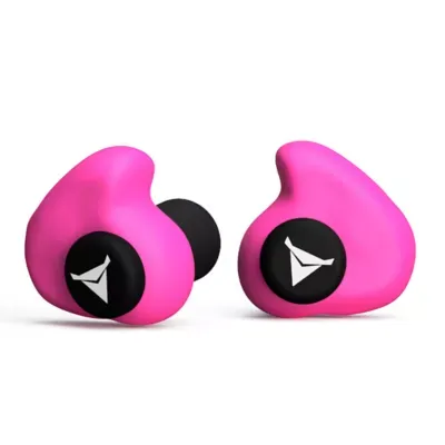 Decibullz - Custom Molded Earplugs, 31dB Highest NRR, Comfortable Hearing Protection for Shooting, Travel, Swimming, Work and Concerts (Black)