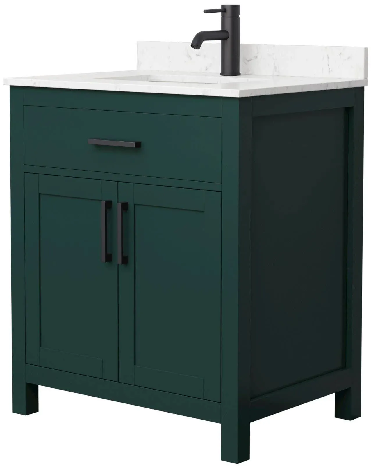 Wyndham Collection Beckett 30 Inch Single Bathroom Vanity