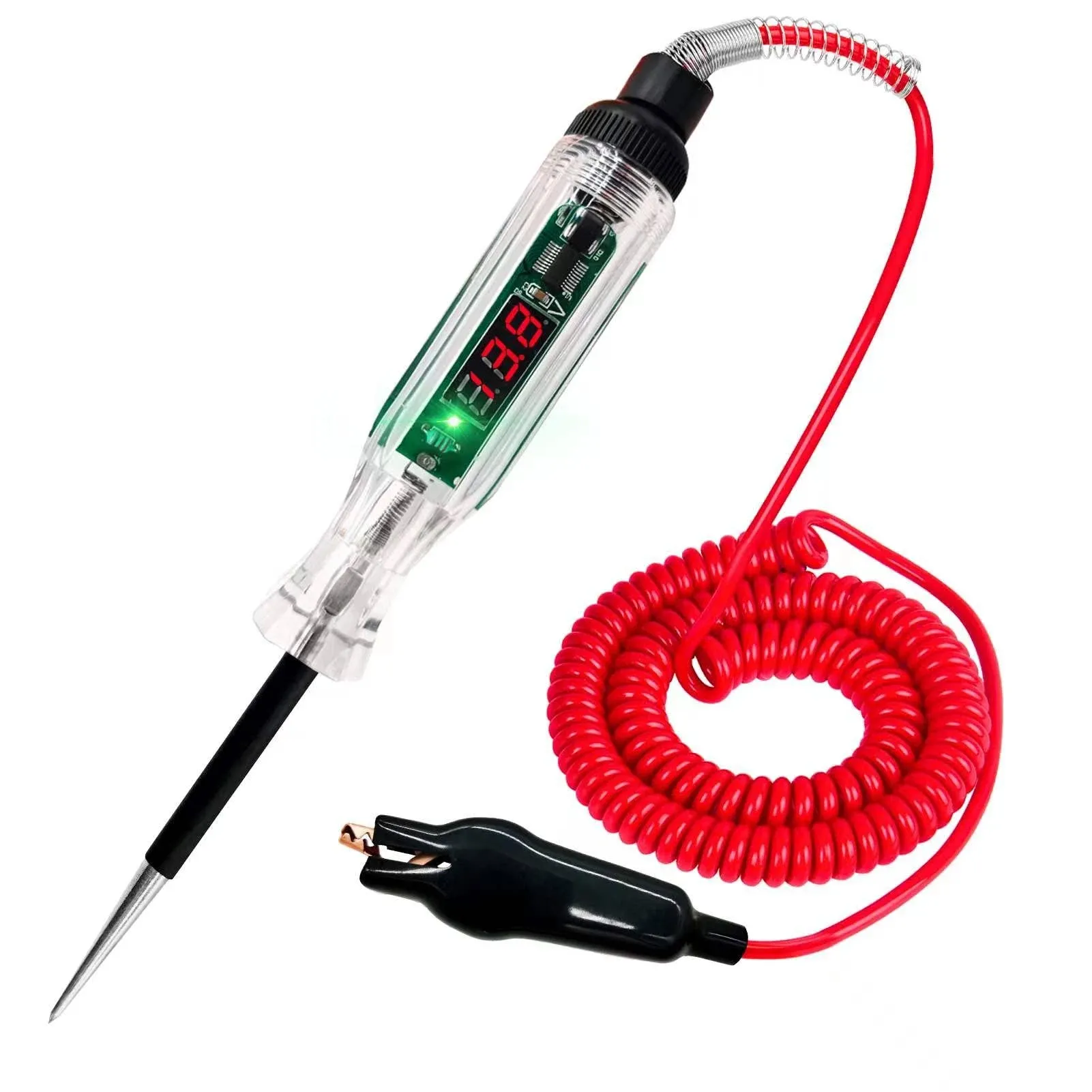 Automotive Test Light Digital Led Circuit Tester Dc 2.6v32v Auto Electric Tester