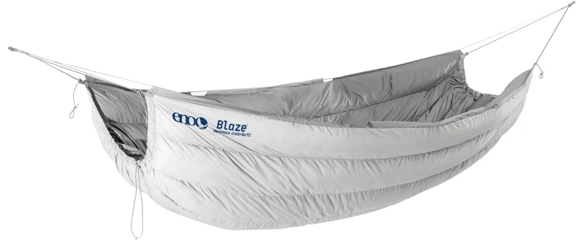 ENO Blaze UnderQuilt 750-Fill Down Hammock Quilt/Blanket Camp Glacier NEW $300