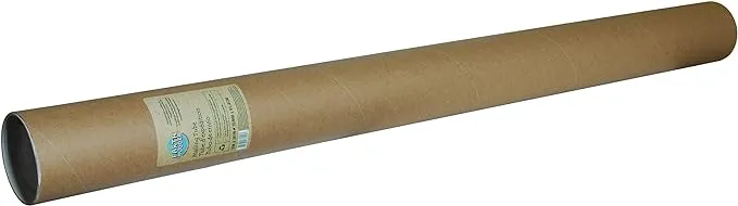 Earth Hugger Kraft Mailing Tube, 12 Pack, 3" x 36" Each