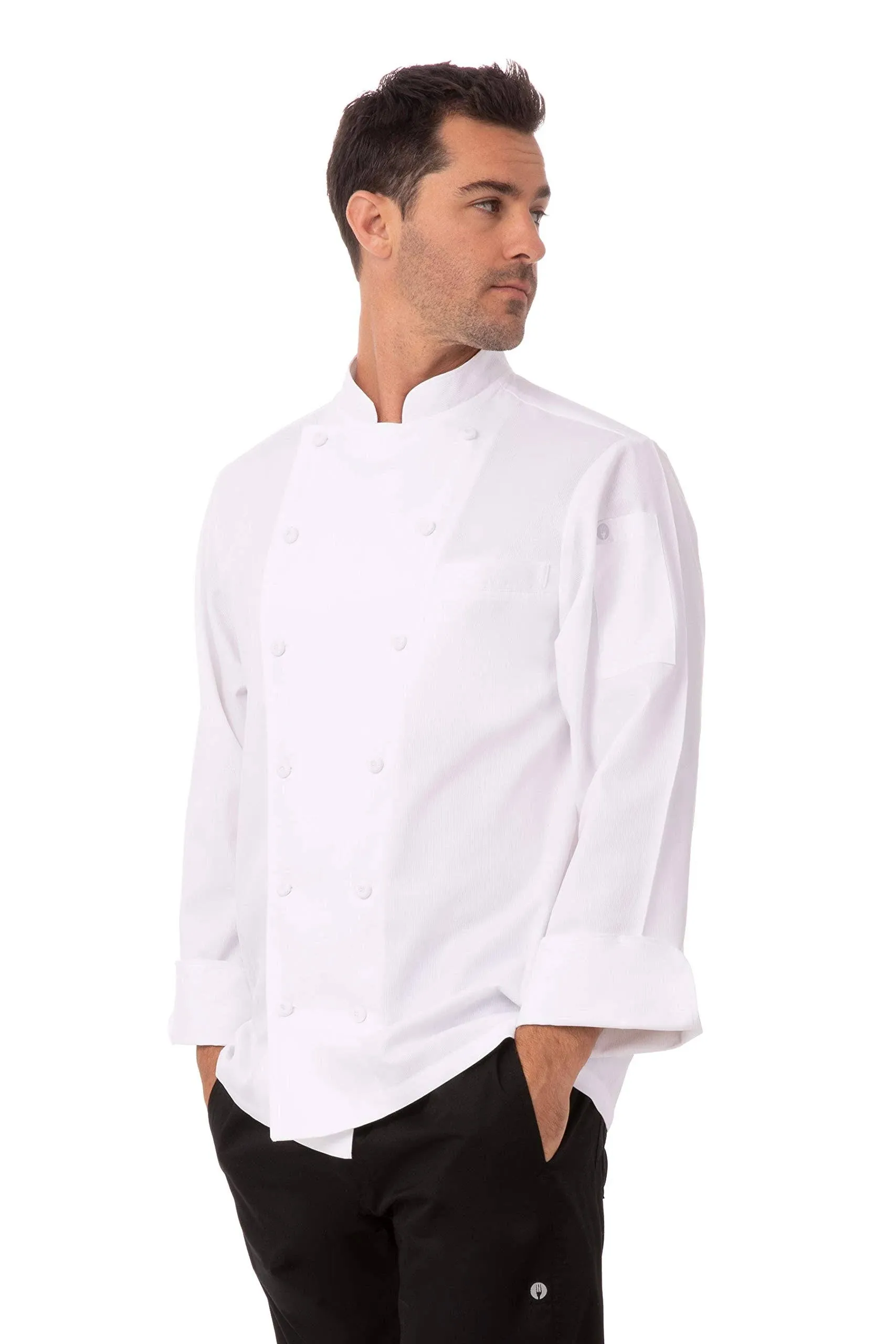 Chef Works Men's Cambridge Executive Chef Coat