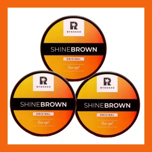 BYROKKO Shine Brown Premium Tanning Accelerator Cream