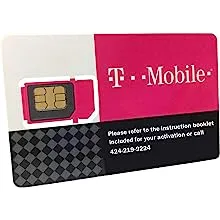 T-Mobile Prepaid Sim Card Unlimited Talk, Text, and Data for 30 Days (FOR Use in United States)