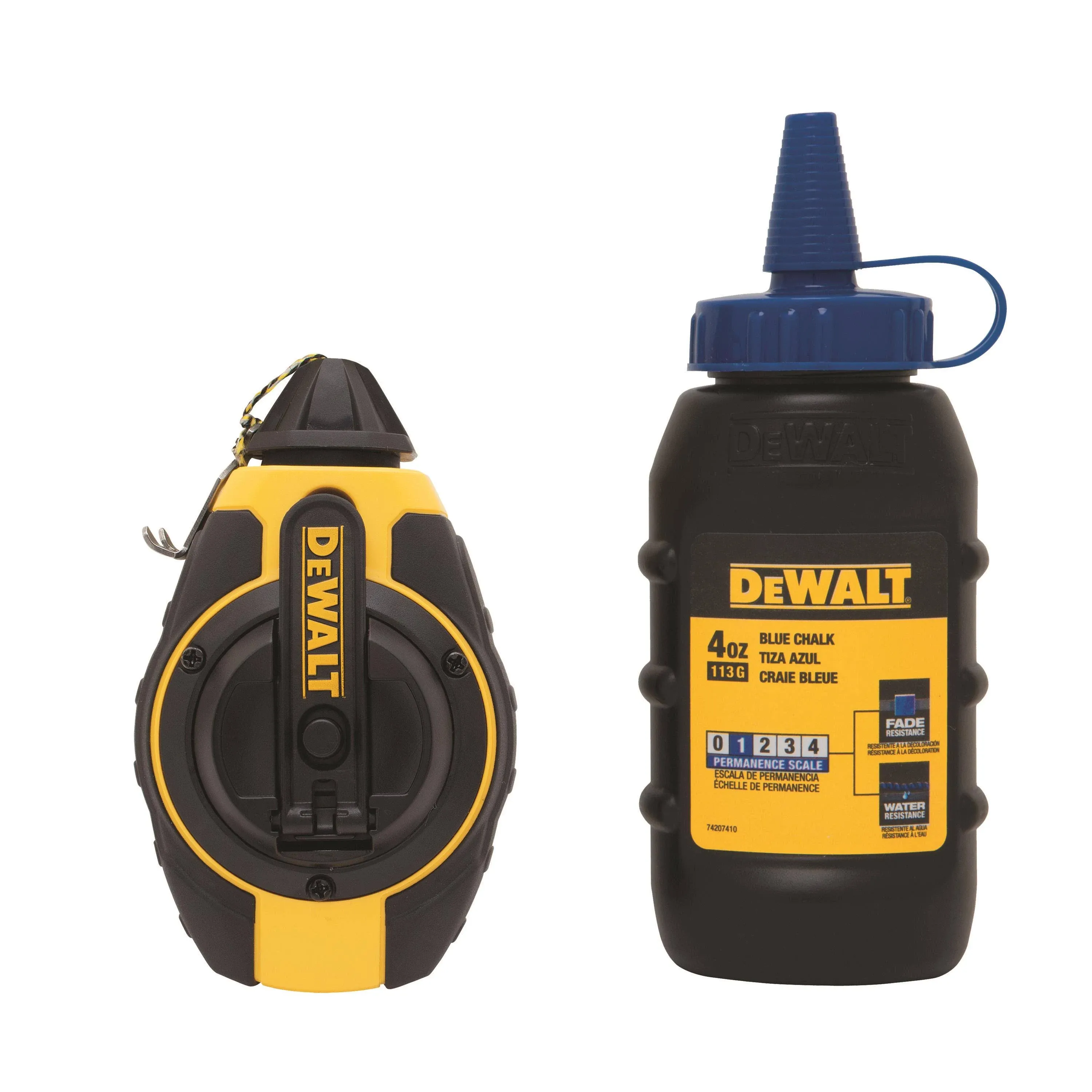 Dewalt 3:1 Chalk Reel with Blue Chalk DWHT47373L