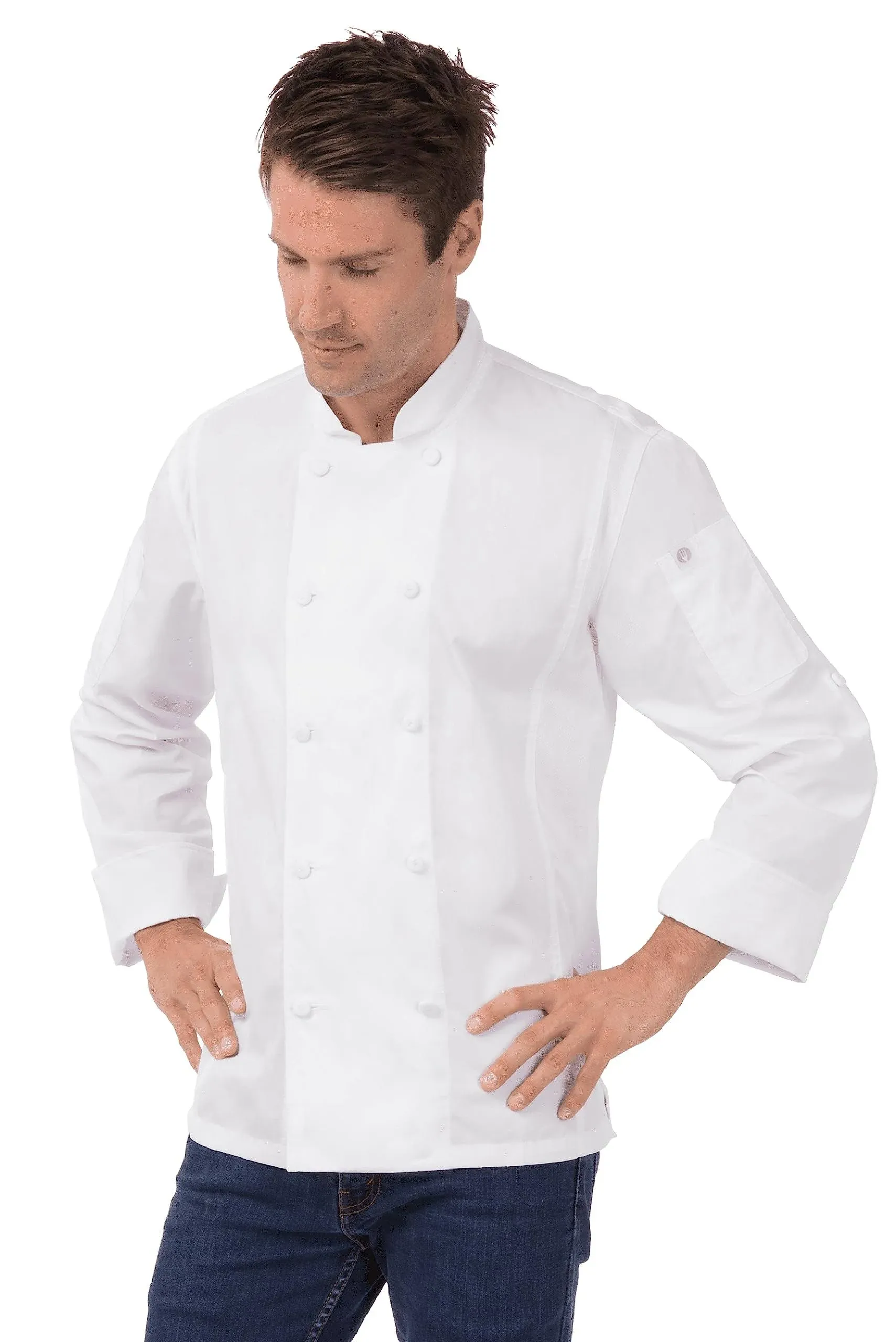 Chef Works Men's Bowden Chef Coat