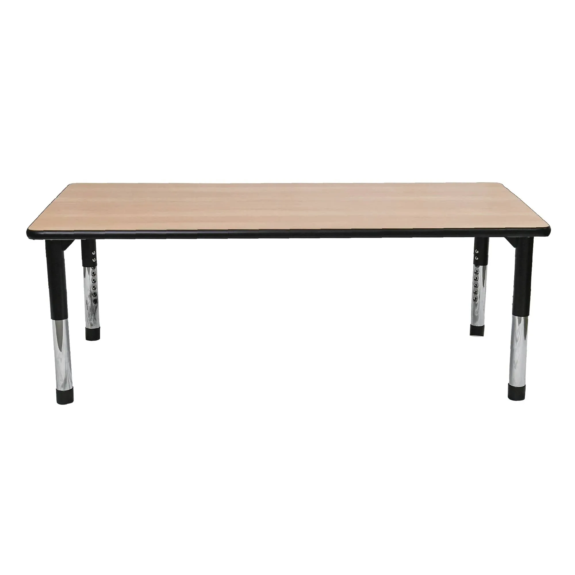 Angeles As We Grow Table-Oak/Black-30 x60 Kids School Activity Table, 30" x 60", Oak-Black