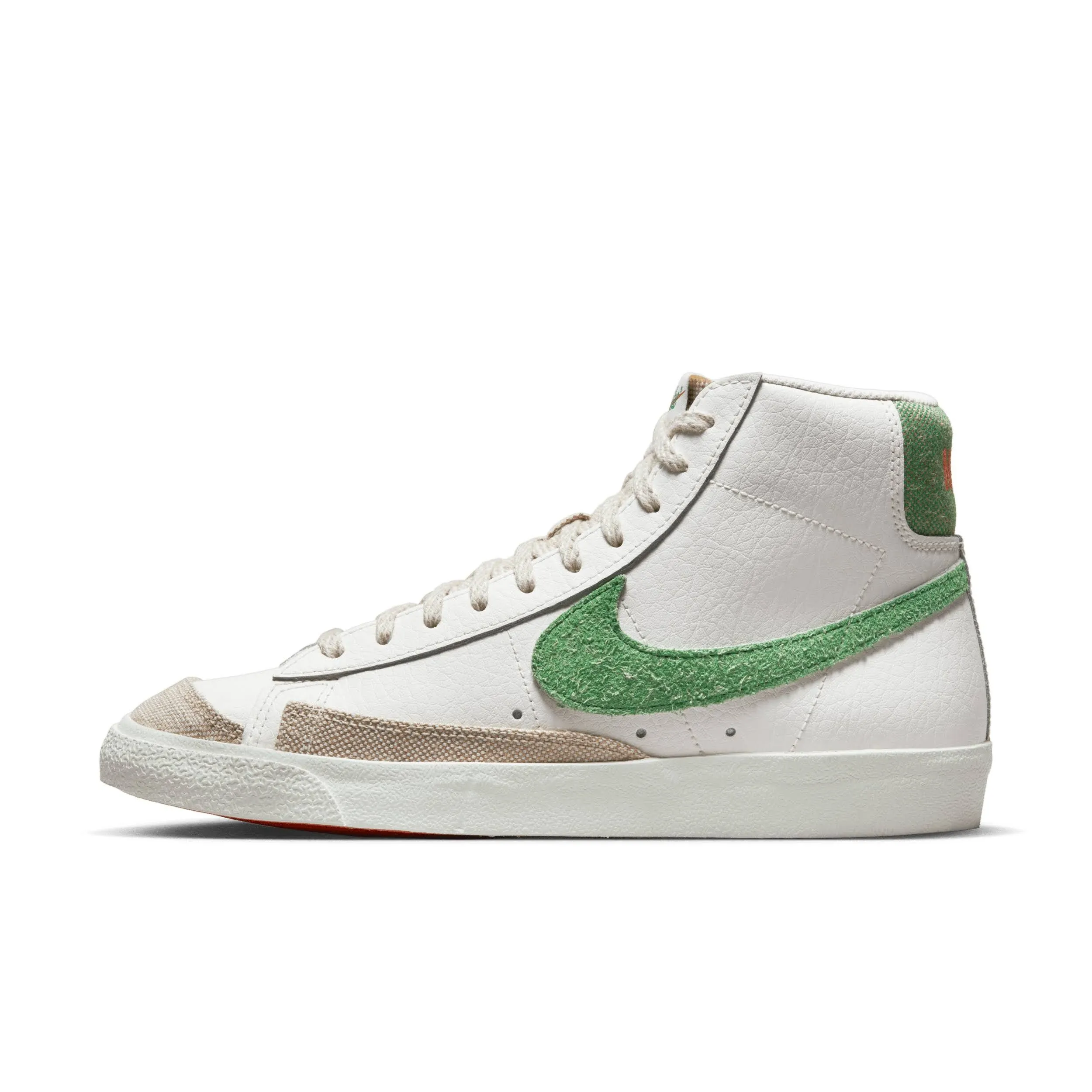 "Blazer Mid '77 Mens Lifestyle Shoe - White/Green"