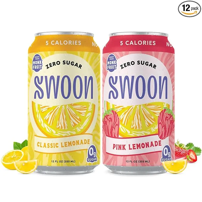 SWoon Sugar Free Classic & Pink Lemonade