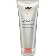 RUSK Designer Collection Wired Flexible Styling Creme, Lifts, Shines, and Creates Soft, Gravity-Defying Body, Provides Pliable Style Support and Flexible Body , 6 Ounce (Pack of 1)