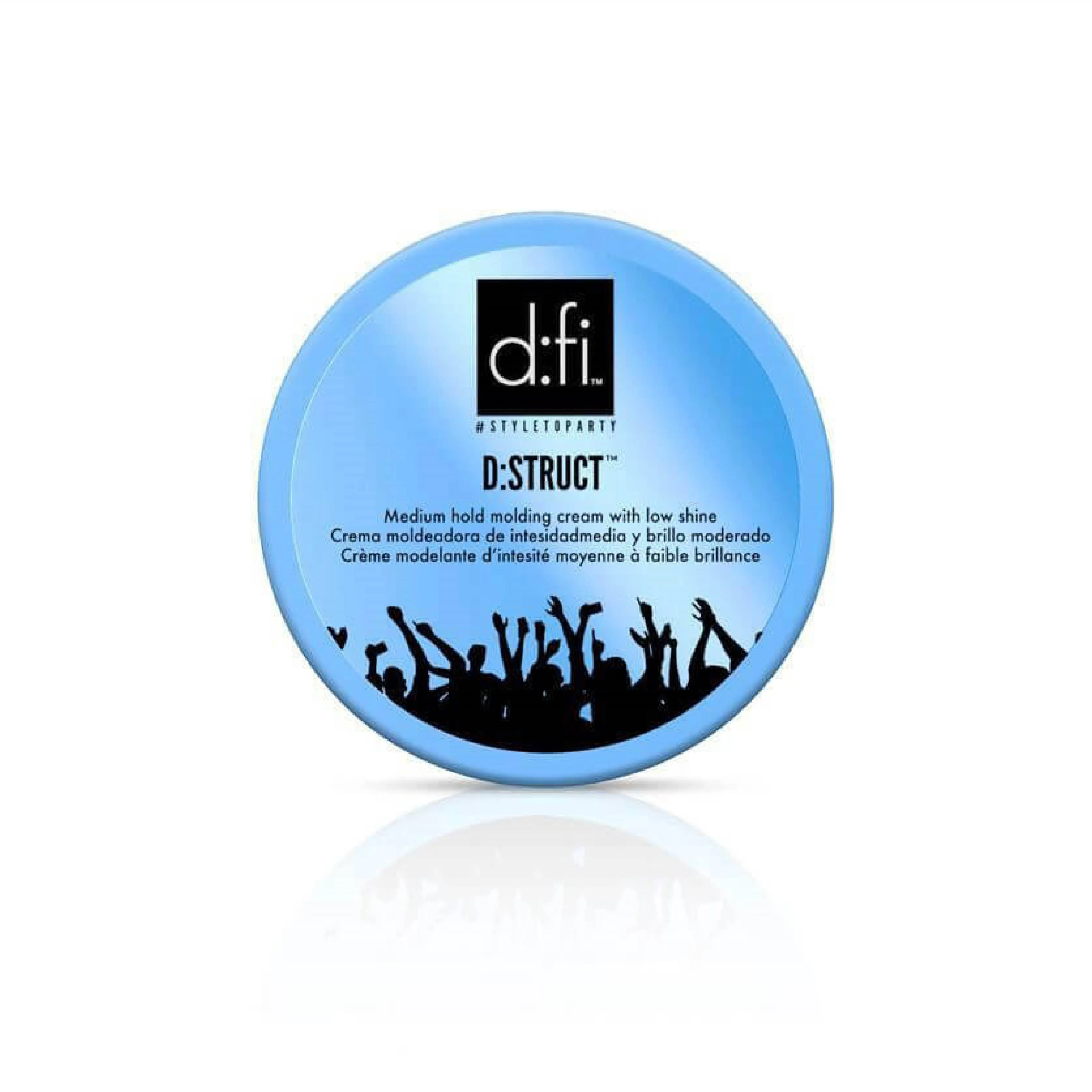 D:fi D:struct Medium Hold Molding Creme with Low Shine, 2.6 Ounce