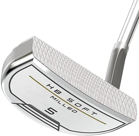 Cleveland  HB Soft Milled 5 Putter Stepless Steel Right Hand 34" - Silver - Excellent