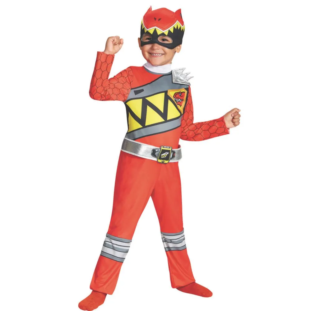 Toddler Classic Mighty Morphin Power Rangers&#8482; Red Ranger Dino Costume - 3T-4T