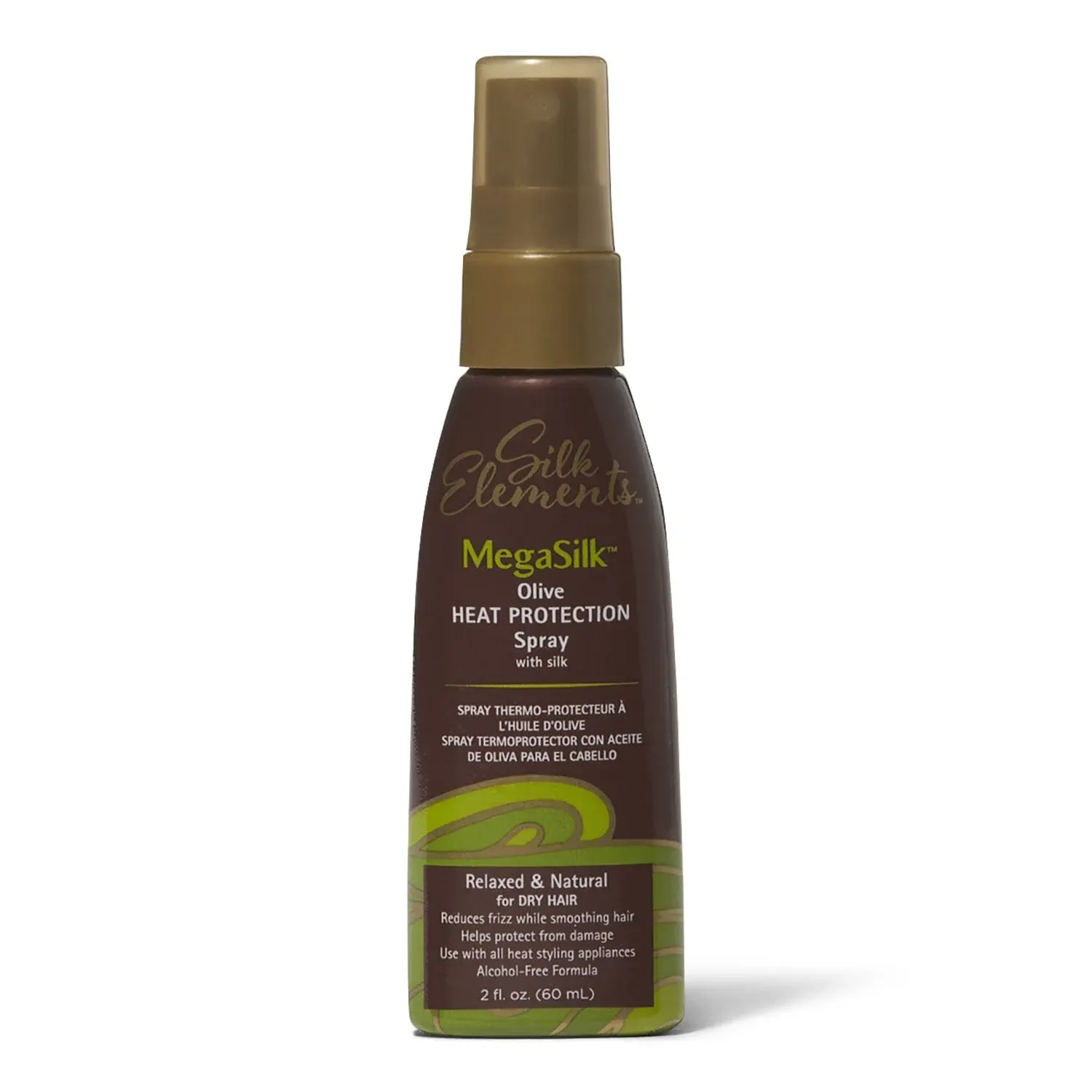 MegaSilk Olive Heat Protection Travel Spray