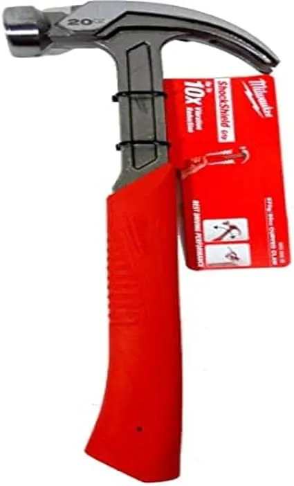 Milwaukee 20oz /14" Curved Claw Hammer (20)