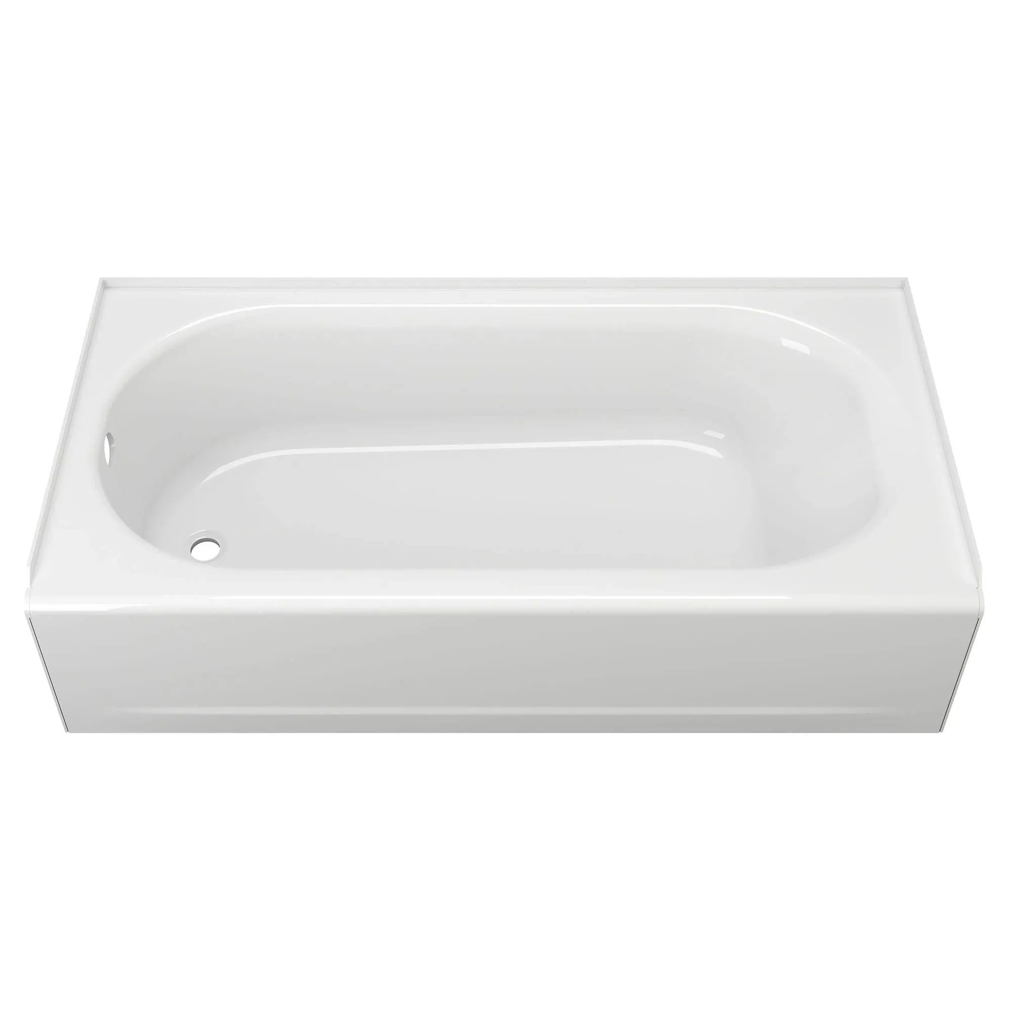 American Standard Princeton 60 in x 30 in Integral Apron Bathtub White